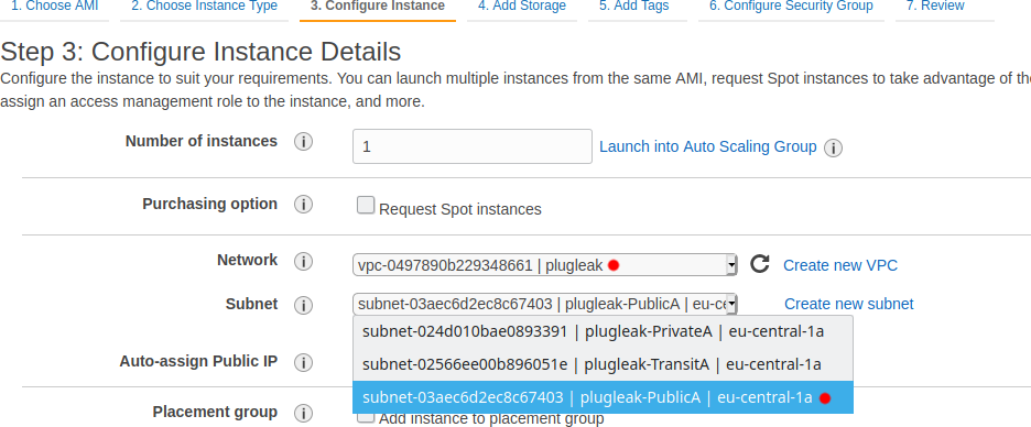 EC2 instance for Bastion Host